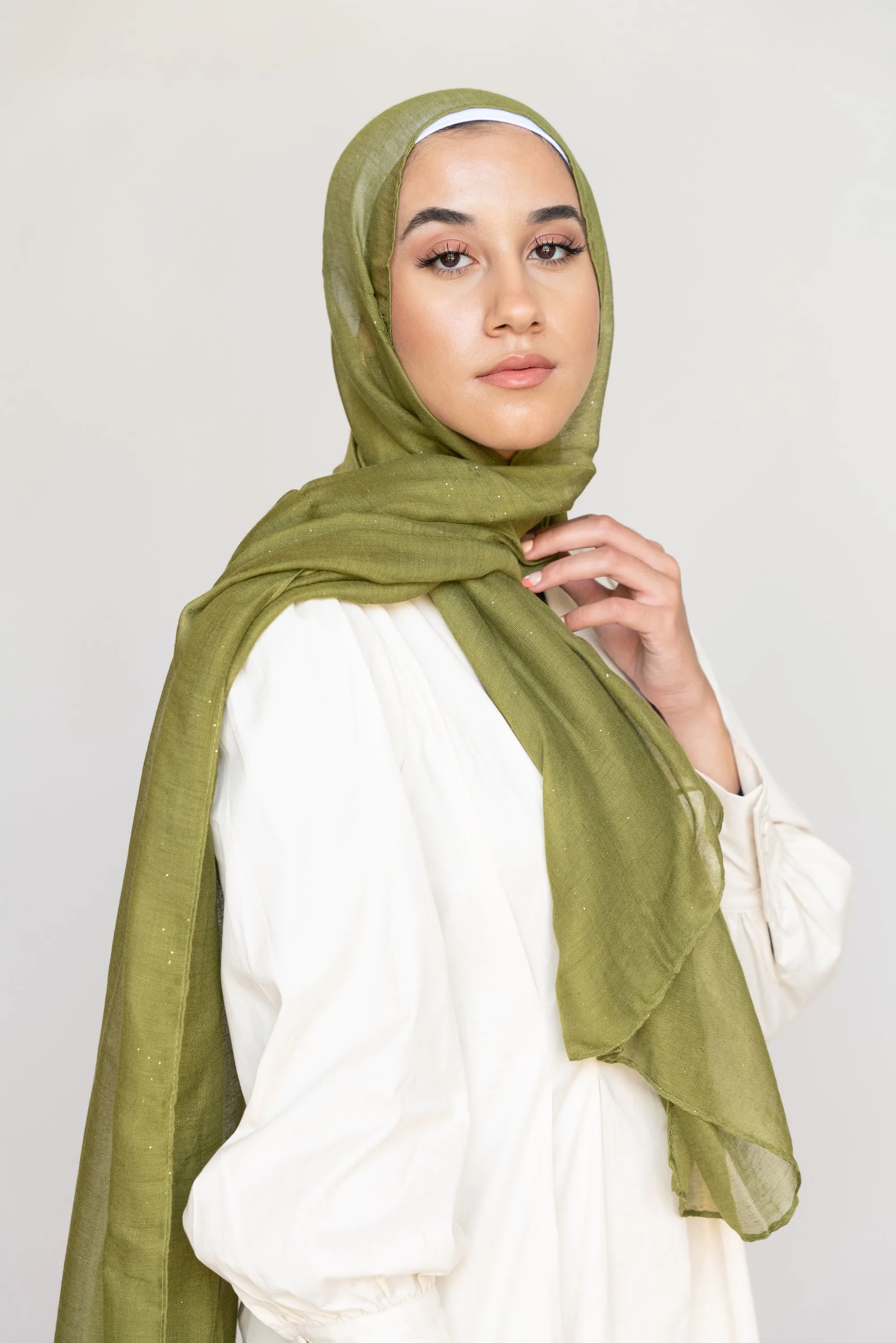 Shimmer Scarf - HENNA