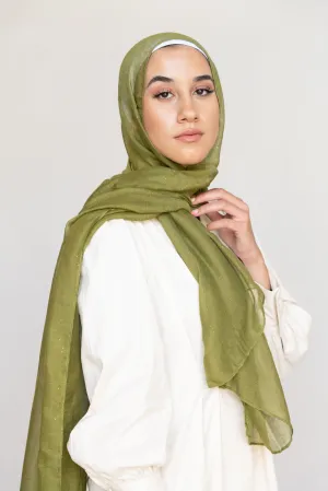 Shimmer Scarf - HENNA