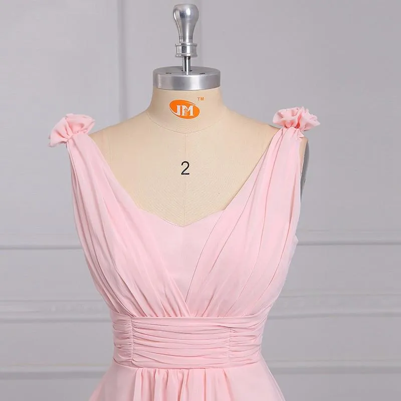 Short Bridesmaid Dress, Chiffon Bridesmaid Dress, Sleeveless Bridesmaid Dress, A-Line Bridesmaid dress, New Arrival Wedding Party Dress, LB0335