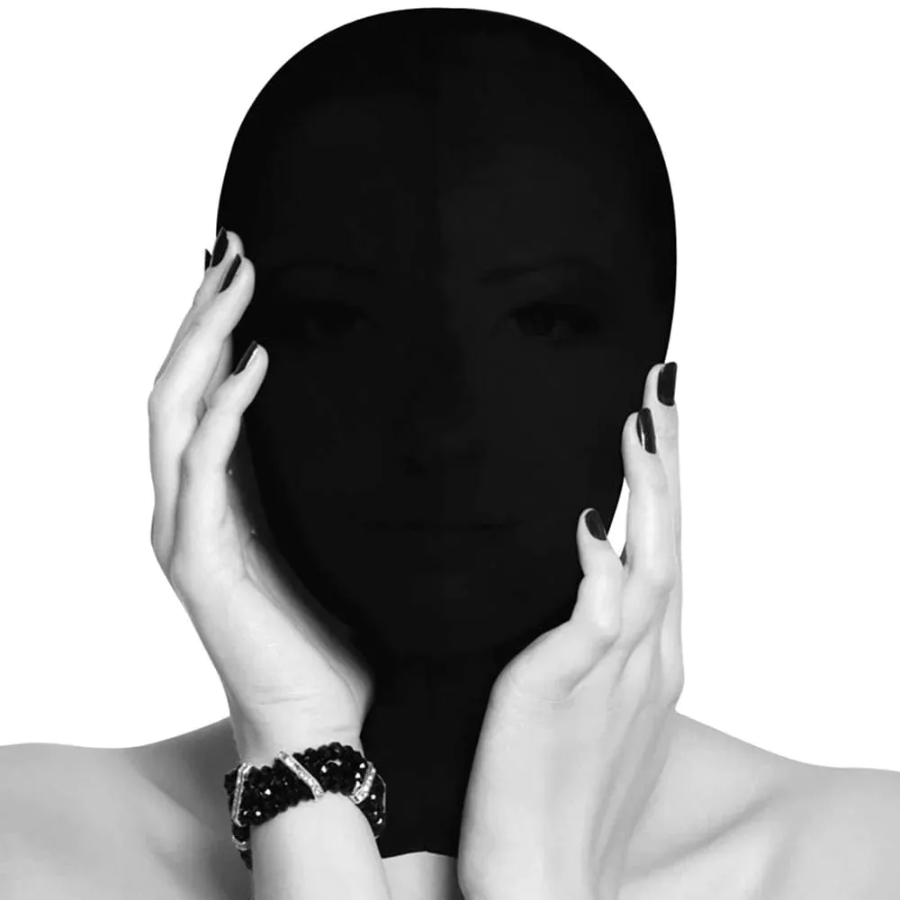 Shots Toys Black & White Subjugation Mask