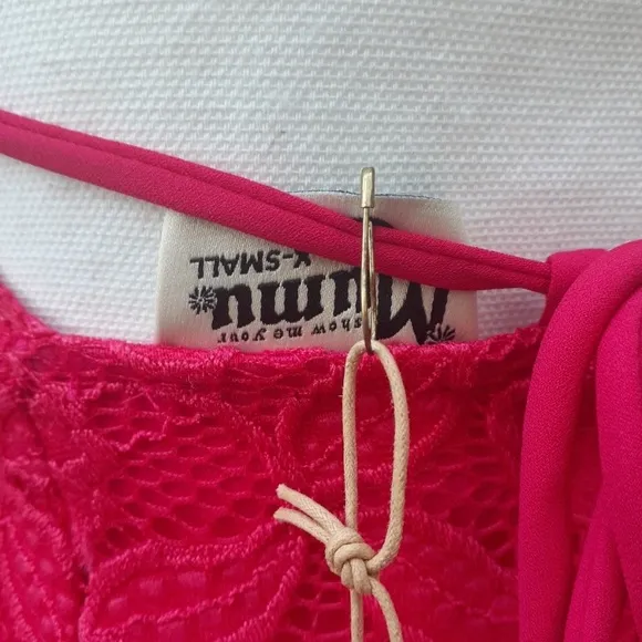Show me Your Mu Mu pink Mini Dress