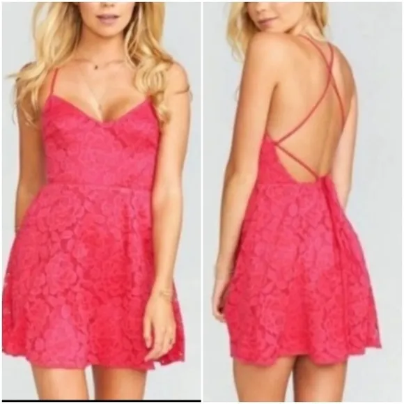 Show me Your Mu Mu pink Mini Dress