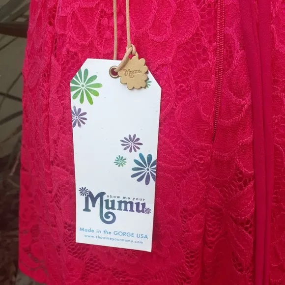 Show me Your Mu Mu pink Mini Dress