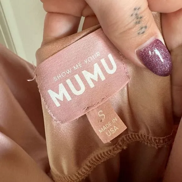 Show Me Your Mumu Tuscany Maxi Slip Dress