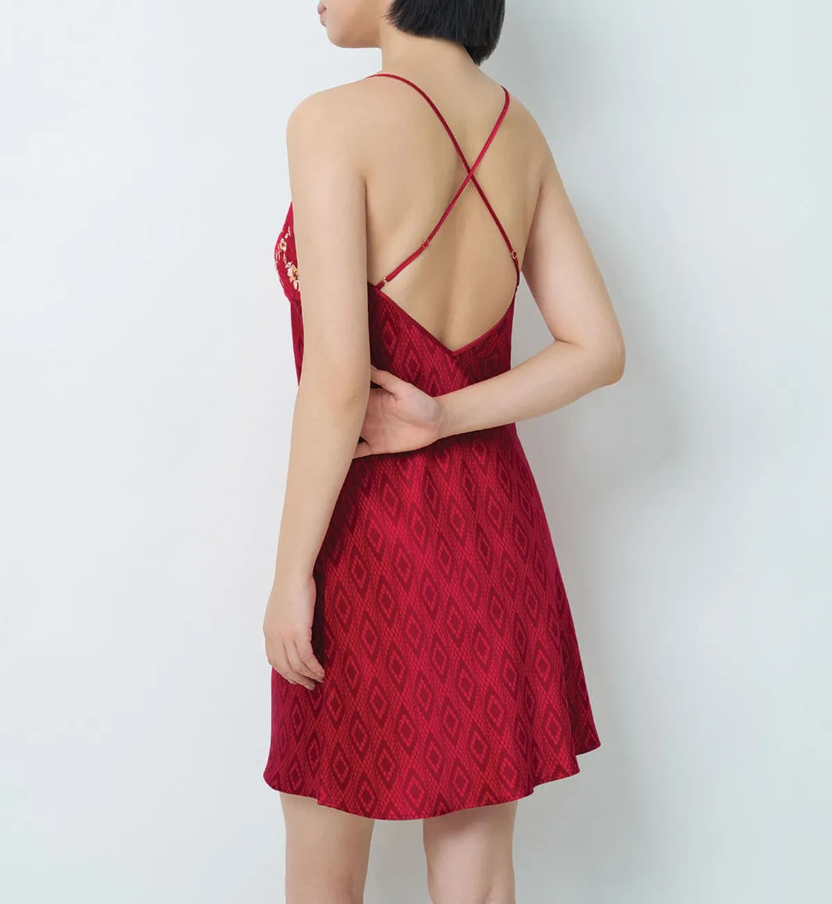 Shuting Qiu Collaboration Slip Dress