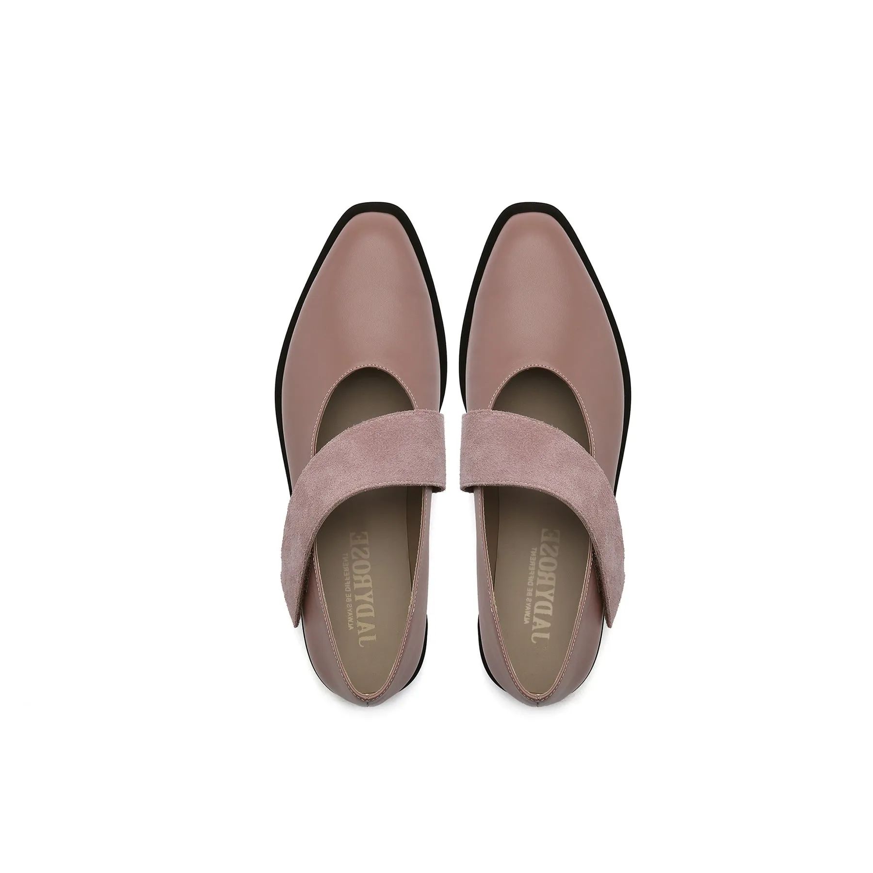 Simple As Comfort Leather Flat - Mocha