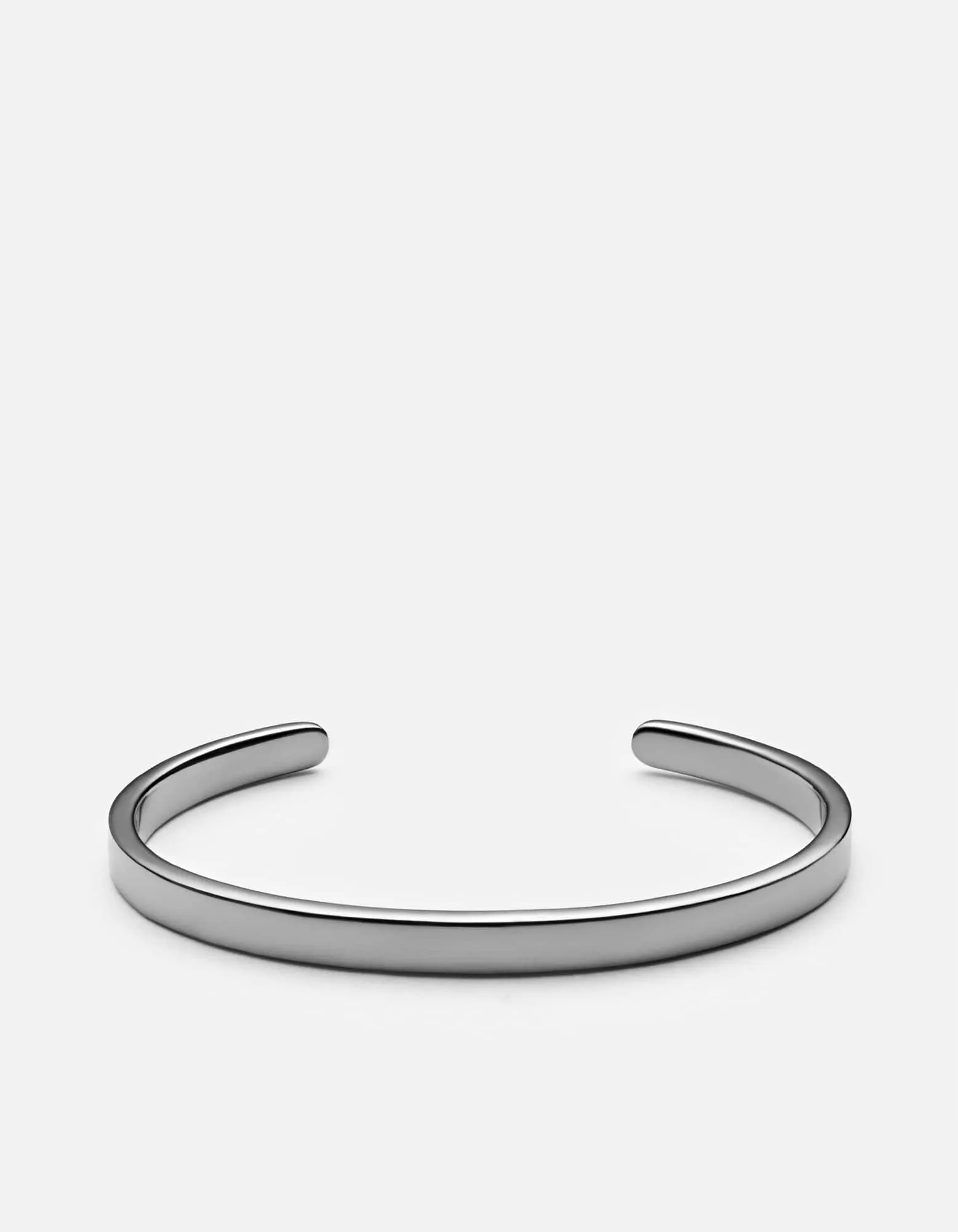 Singular Cuff, Polished Black Rhodium