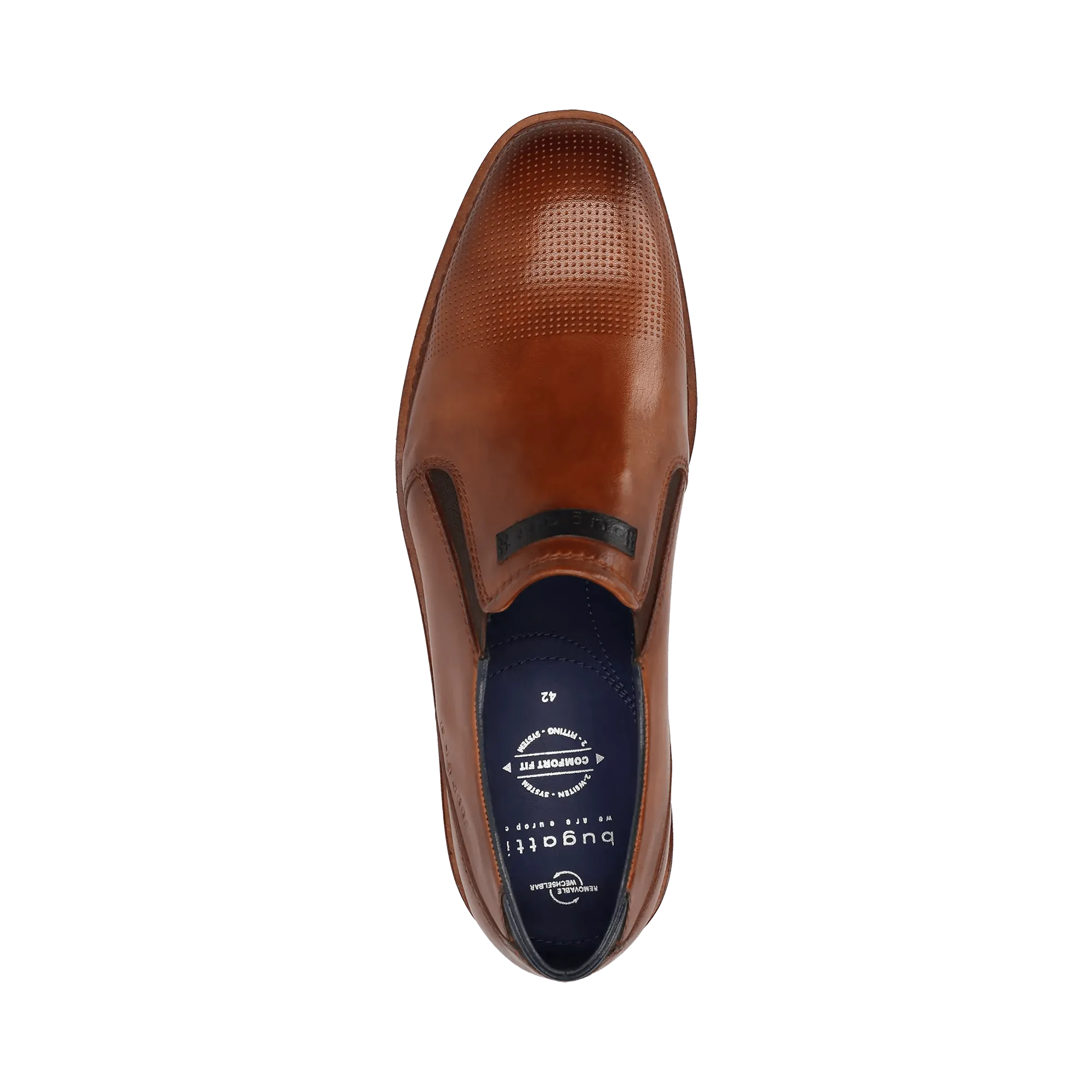 Slipper cognac