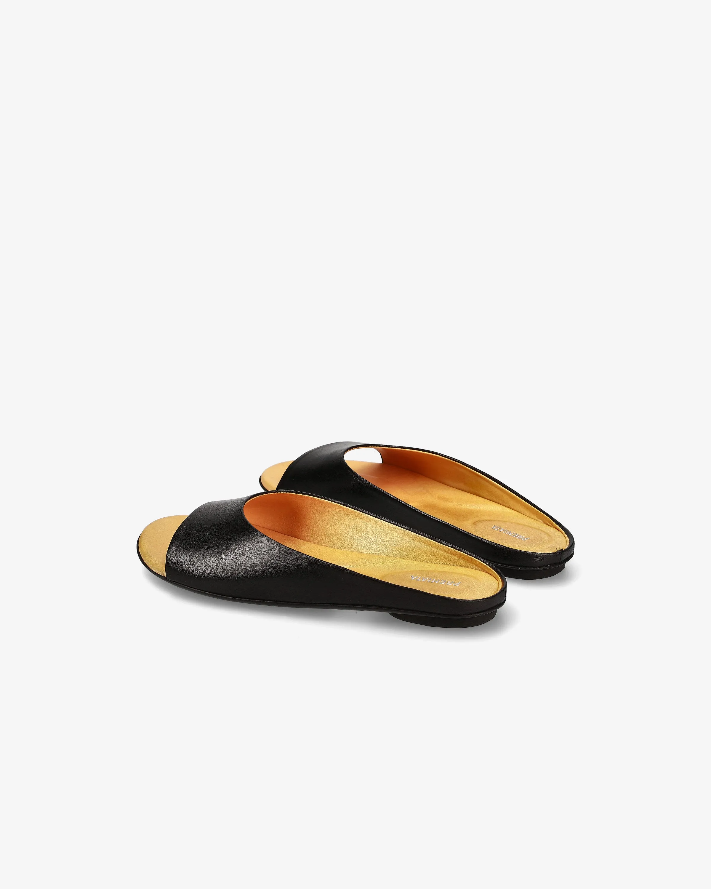 Slipper with Contrasting Footbed and Lining