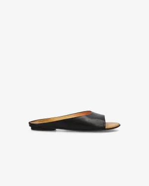 Slipper with Contrasting Footbed and Lining