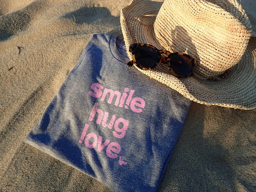 Smile, Hug, Love T-Shirt