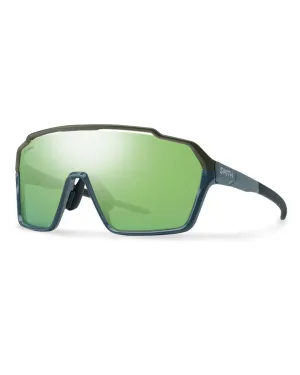 Smith Shift XL MAG Stone / Moss w/ ChromaPop Green Mirror