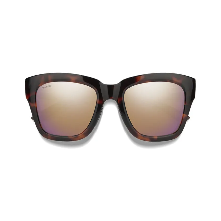 Smith Sway Tortoise - ChromaPop Polarized Rose Gold Mirror