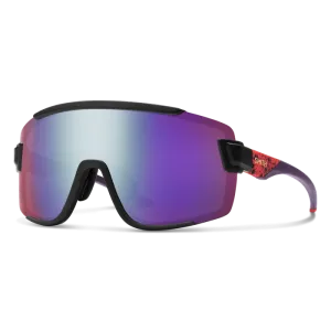 Smith Wildcat Sunglasses Matte Wild Child || ChromaPop Violet Mirror