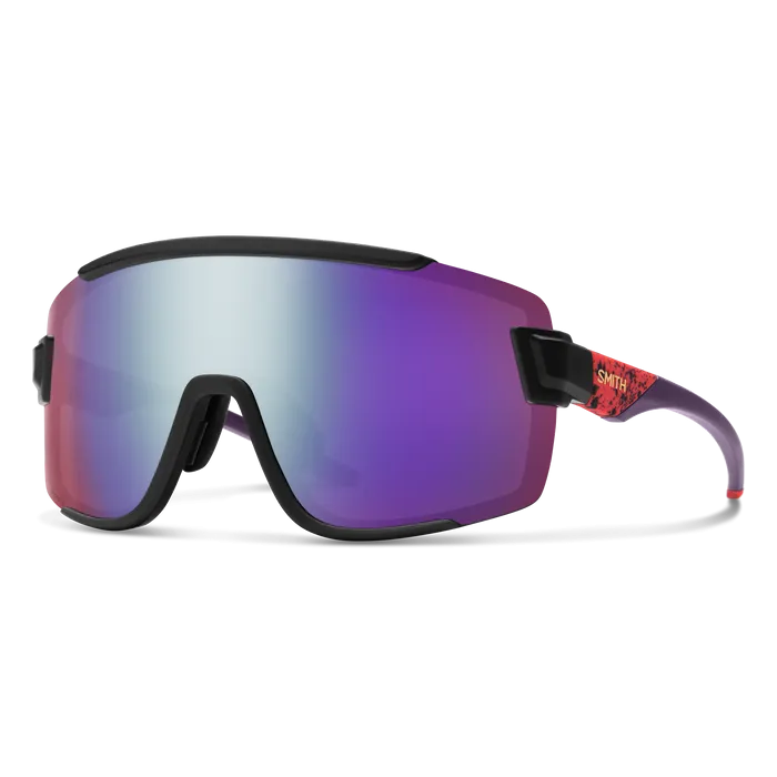 Smith Wildcat Sunglasses Matte Wild Child || ChromaPop Violet Mirror
