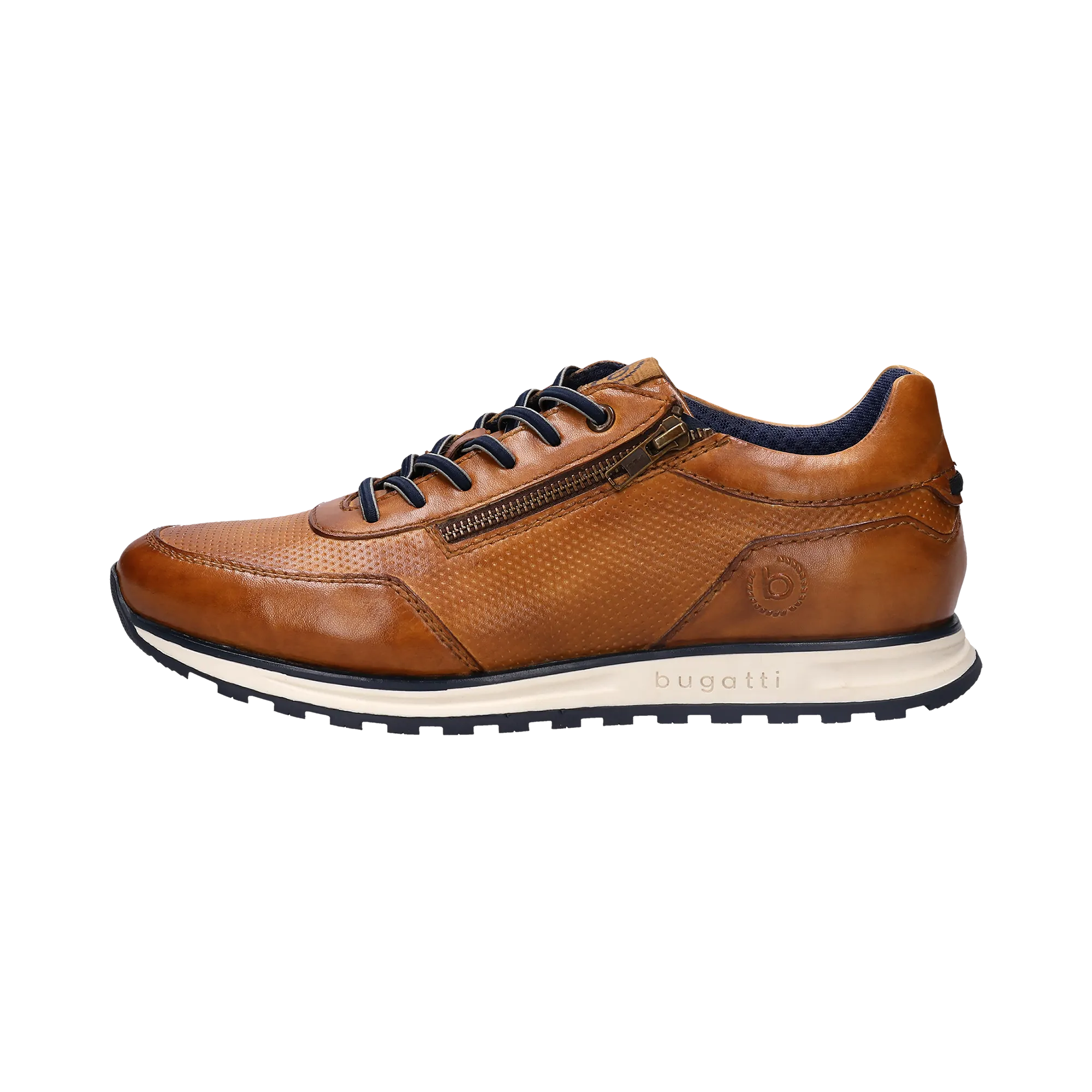 Sneaker cognac