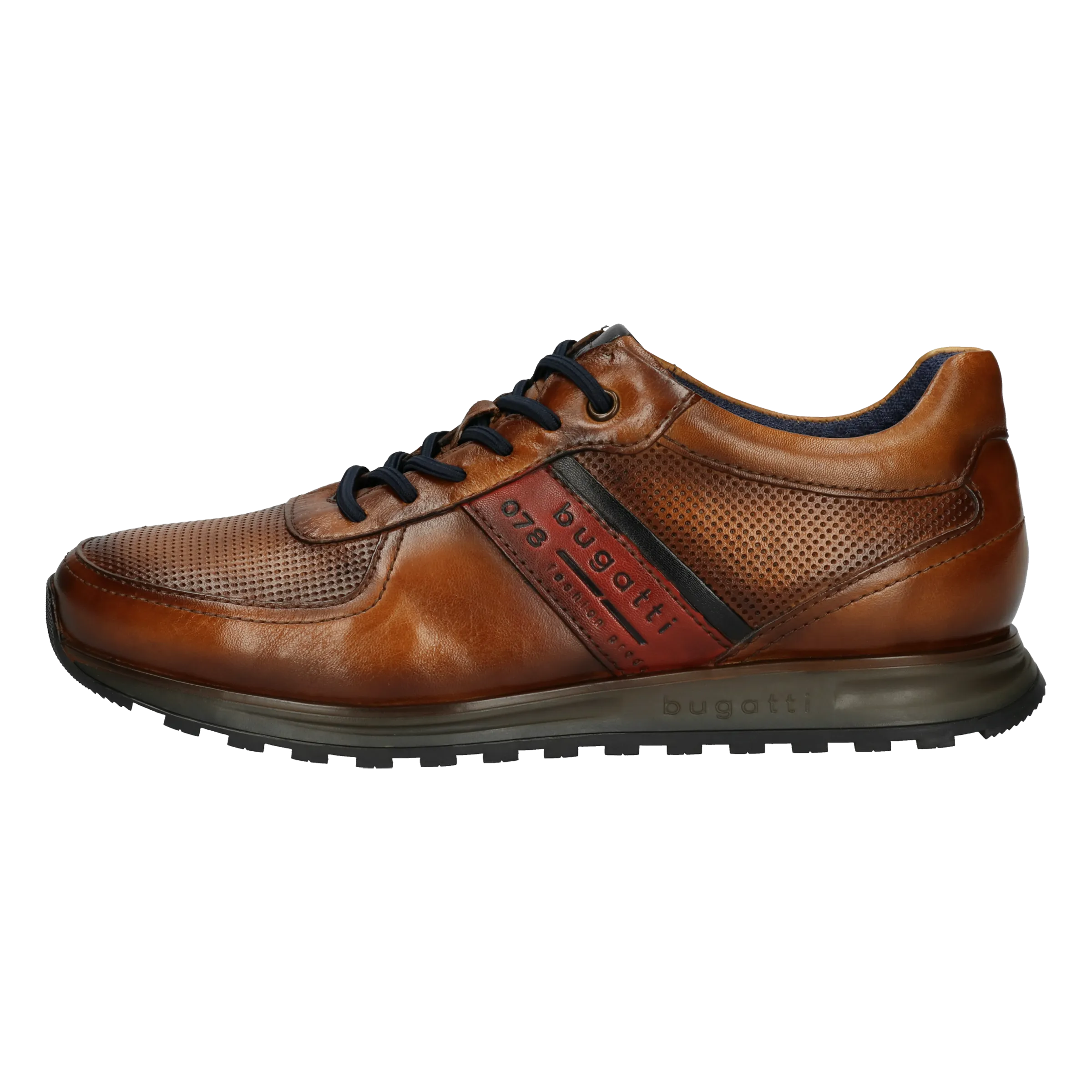 Sneaker cognac