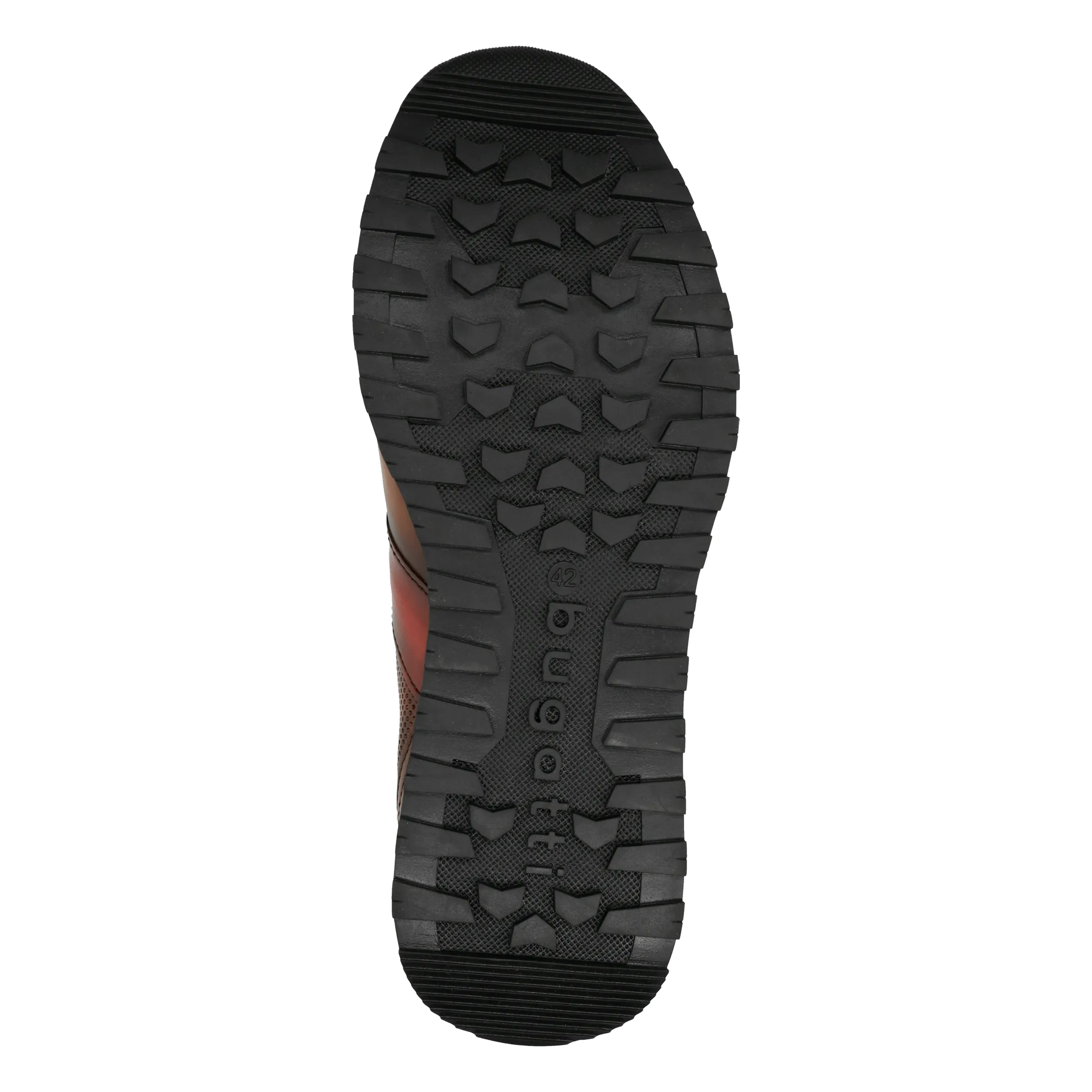 Sneaker cognac