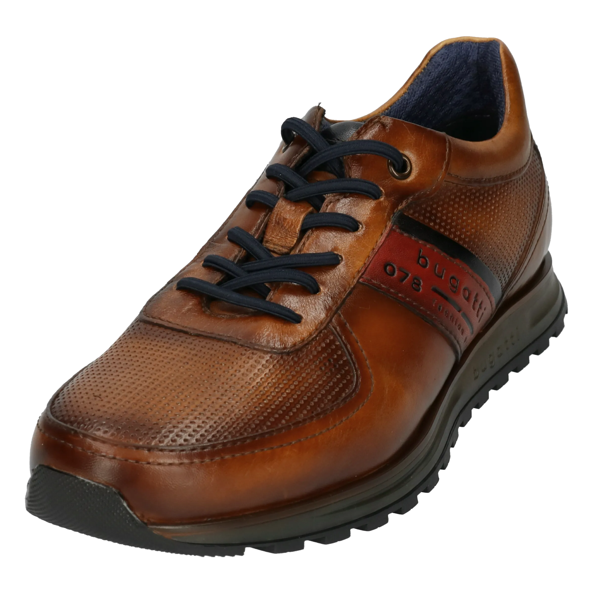 Sneaker cognac