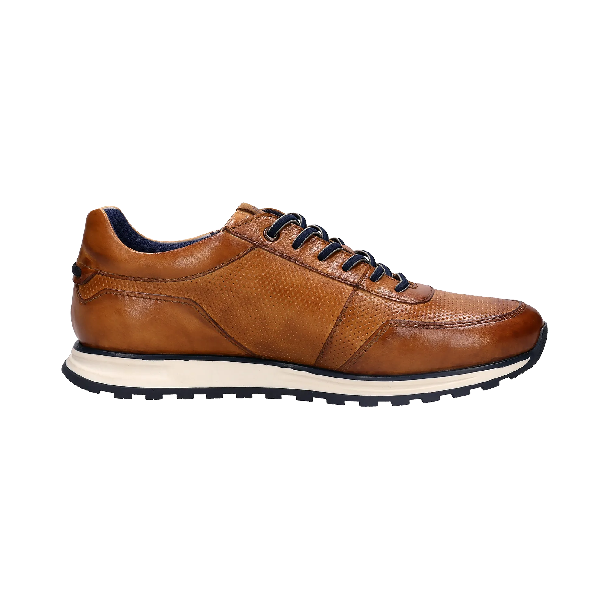 Sneaker cognac