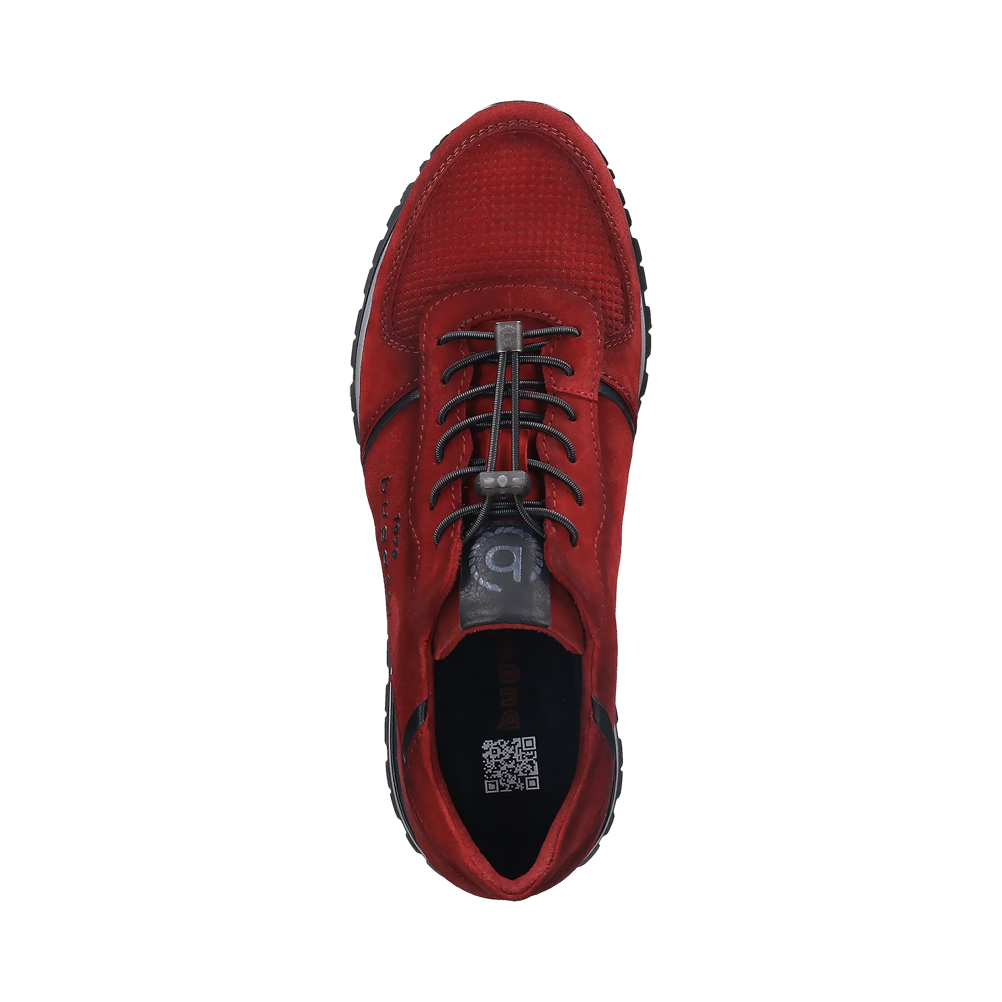 Sneaker dunkelrot