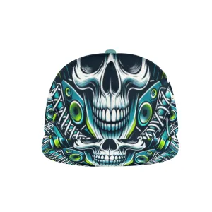 Sneakerhead Skull Snapback Hat
