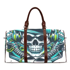 Sneakerhead Skull Waterproof Duffel Bag – Bold and Functional