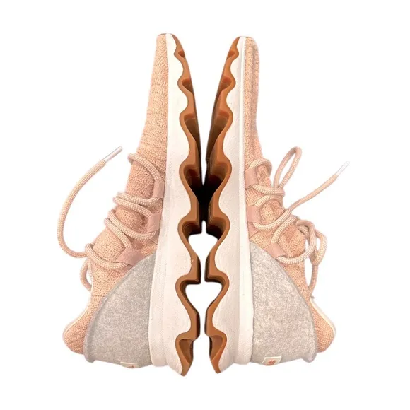 SOREL kinetic lace sneaker in pink/grey