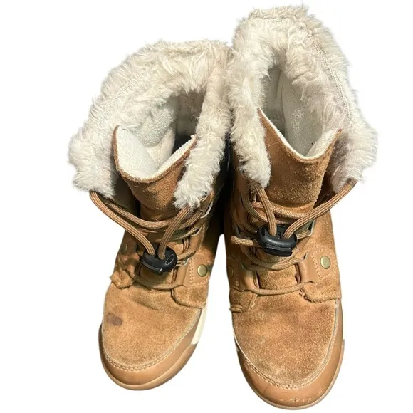 Sorel youth Whitney winter sneaker snow boot boy girl size one little kids