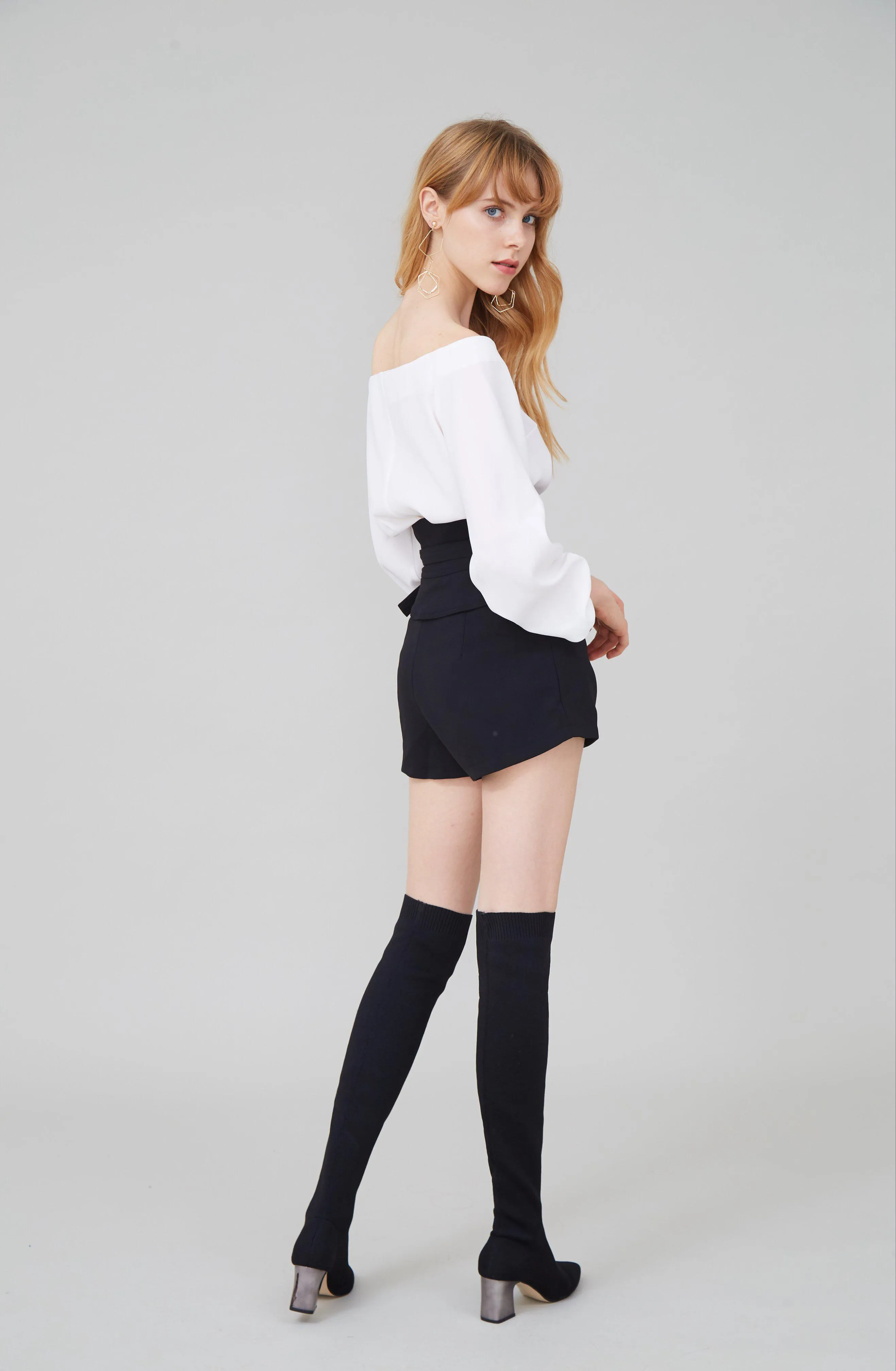 Soulmate Stretch-Knit Over-The-Knee Boots