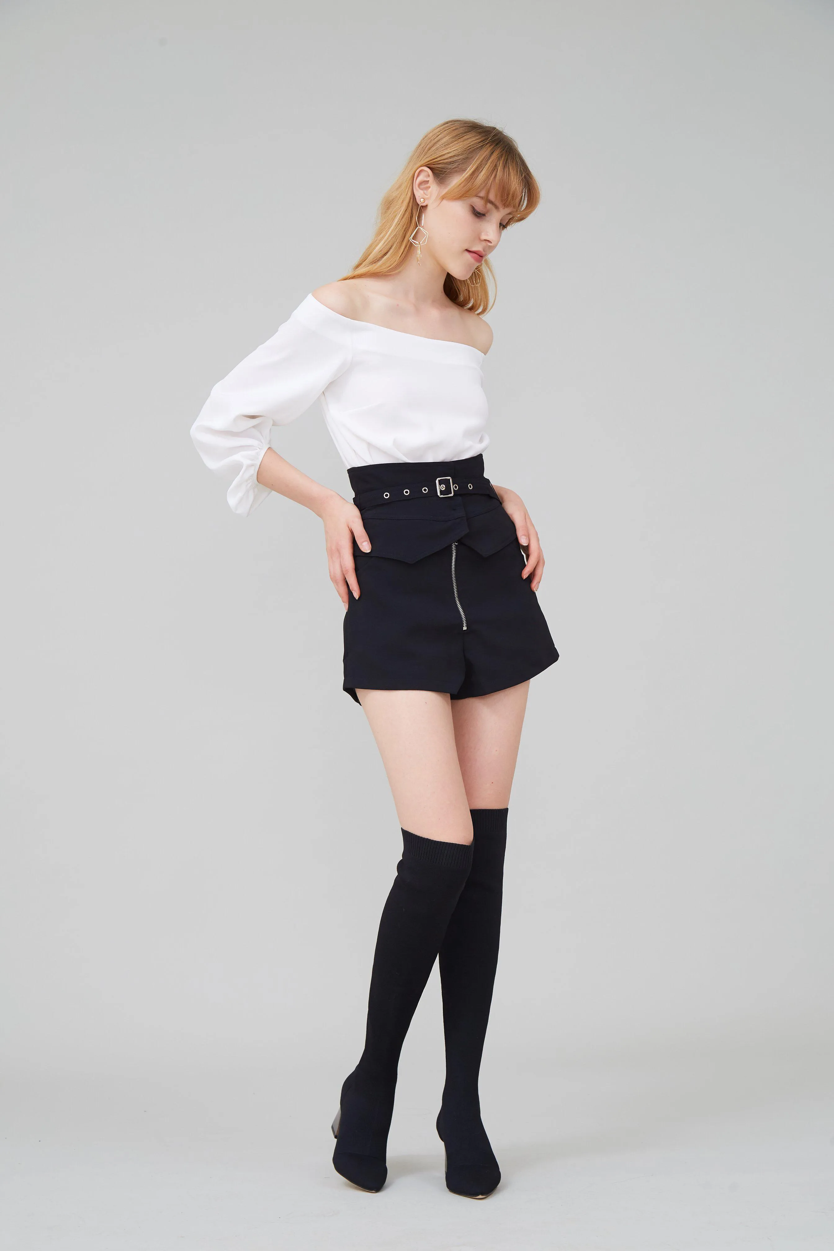 Soulmate Stretch-Knit Over-The-Knee Boots