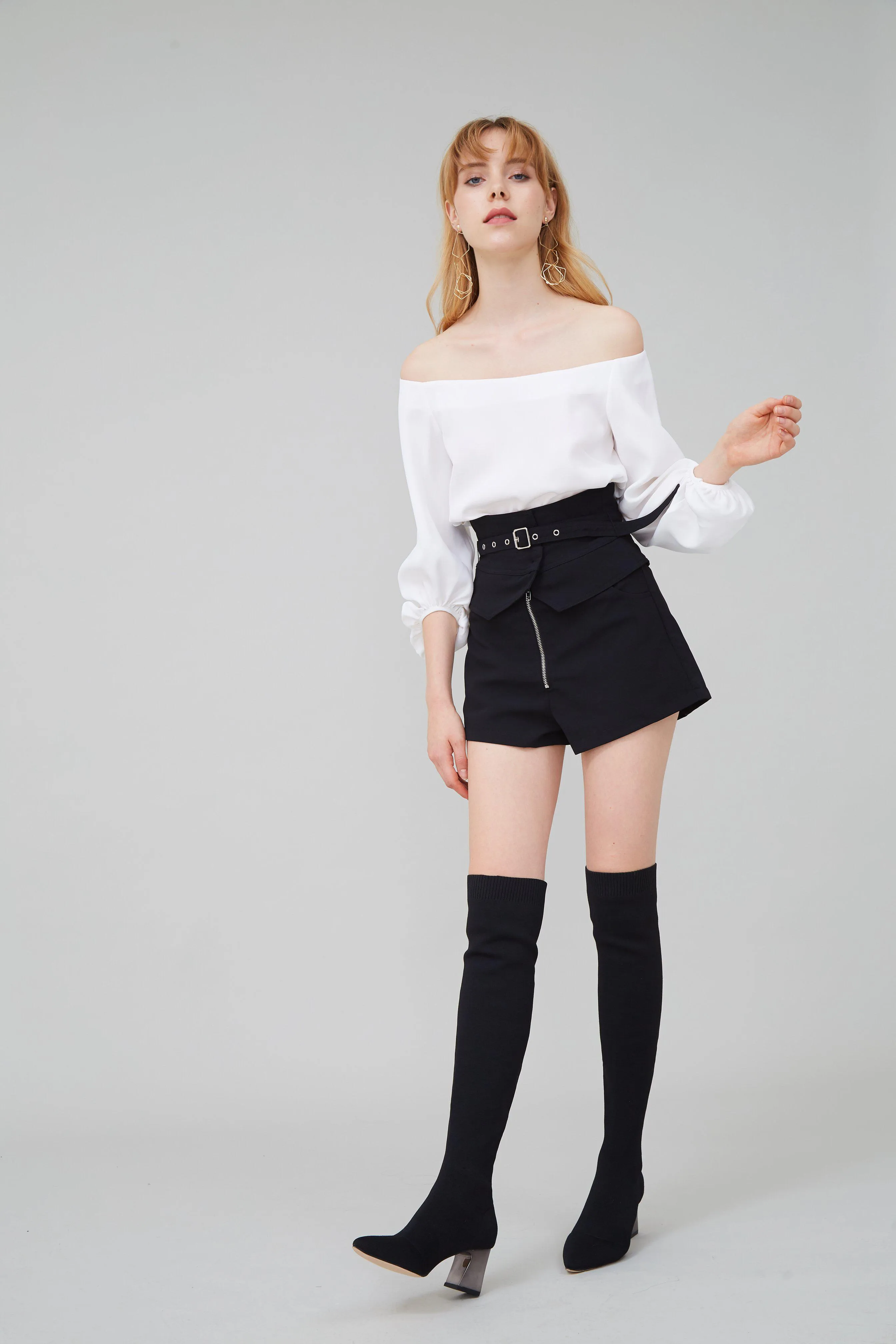 Soulmate Stretch-Knit Over-The-Knee Boots