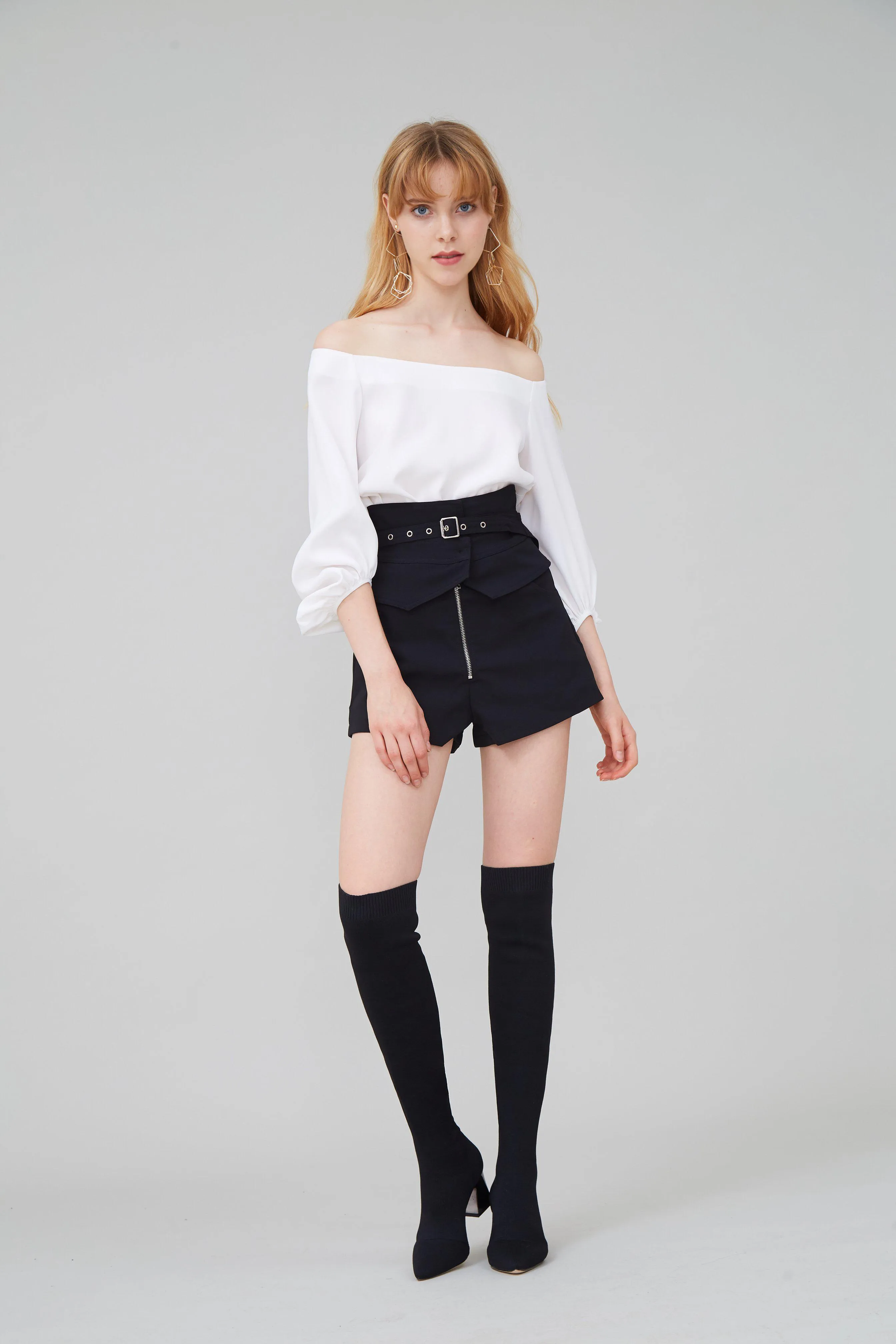 Soulmate Stretch-Knit Over-The-Knee Boots