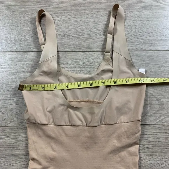 Spanx Cream Slip Sculpting Open Bust Shapewear