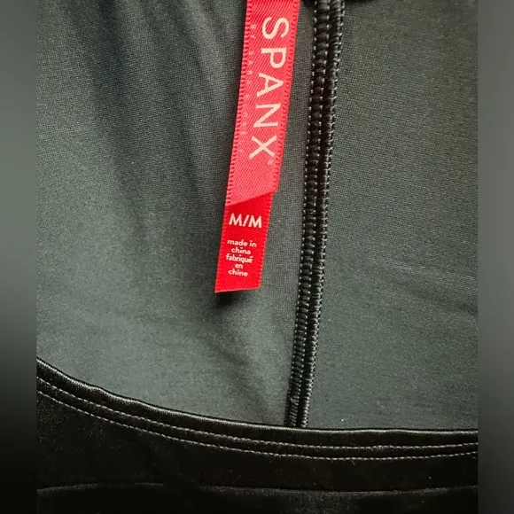 Spanx Invisible Open Bust Mid Thigh Bodysuit