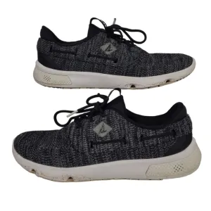 Sperry Grey, Black &amp; White Casual Athleisure Sneakers Shoes