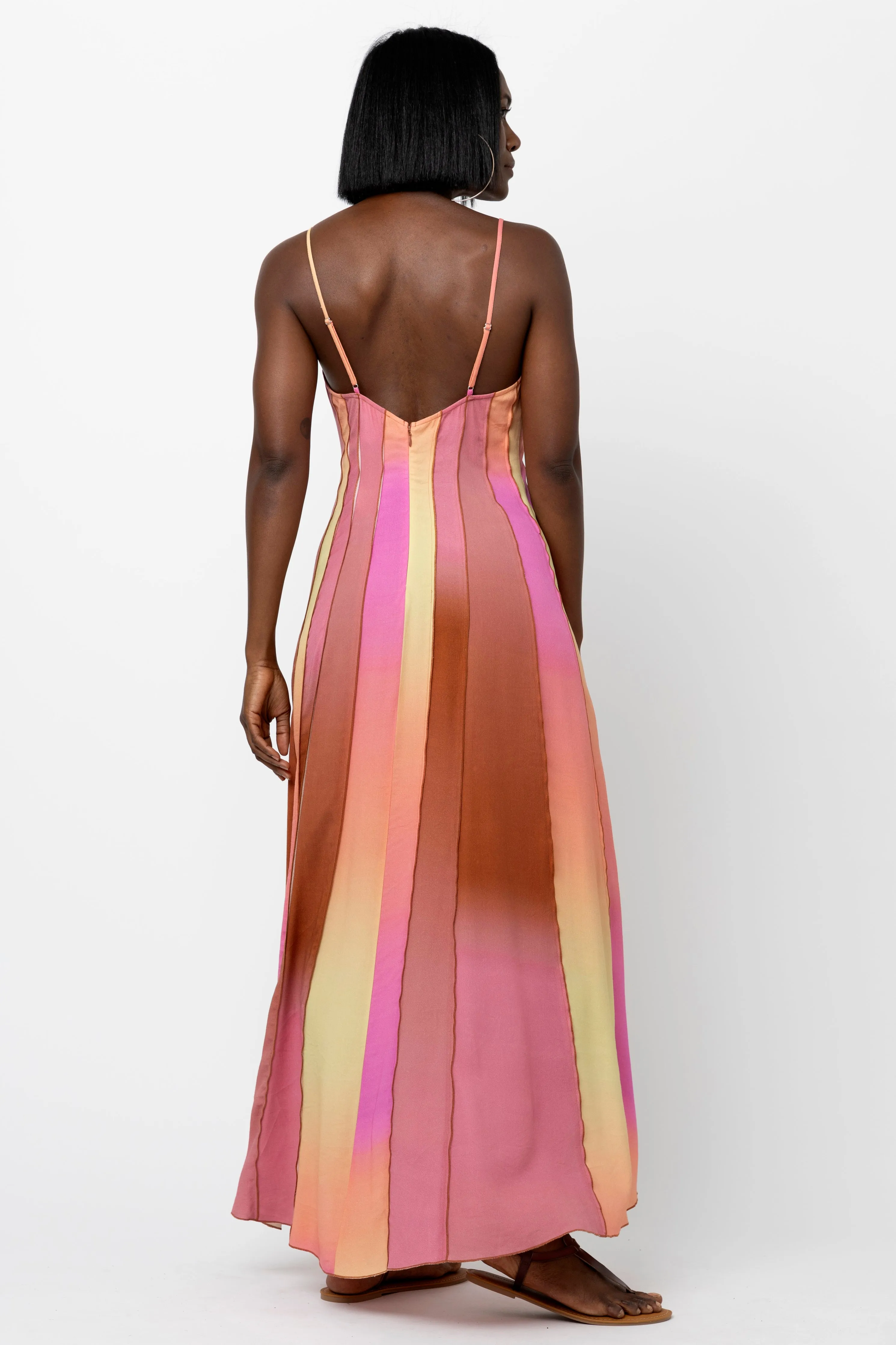 Spliced Maxi Slip
