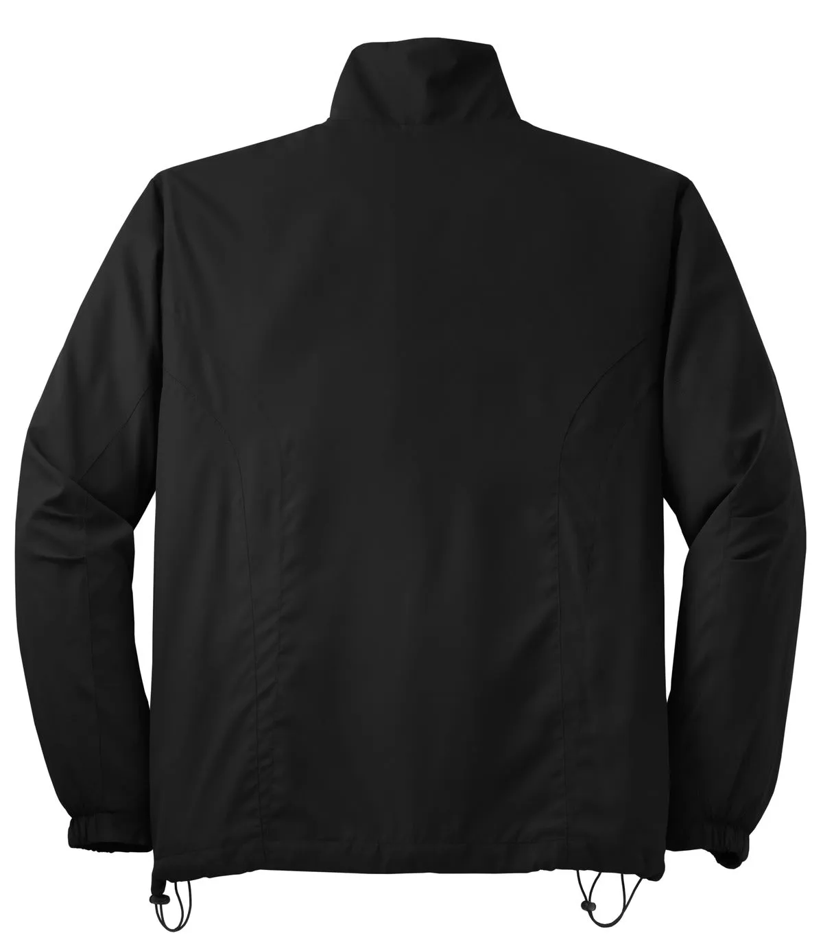 Sport-Tek Full-Zip Wind Jacket. JST70 Black