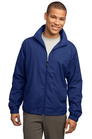 Sport-Tek Full-Zip Wind Jacket. JST70 True Royal