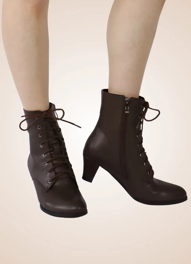 Steampunk Victorian Ankle Boots