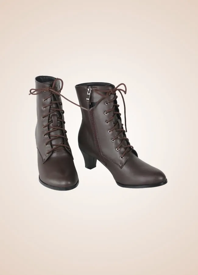 Steampunk Victorian Ankle Boots
