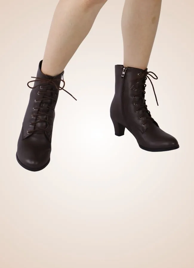 Steampunk Victorian Ankle Boots
