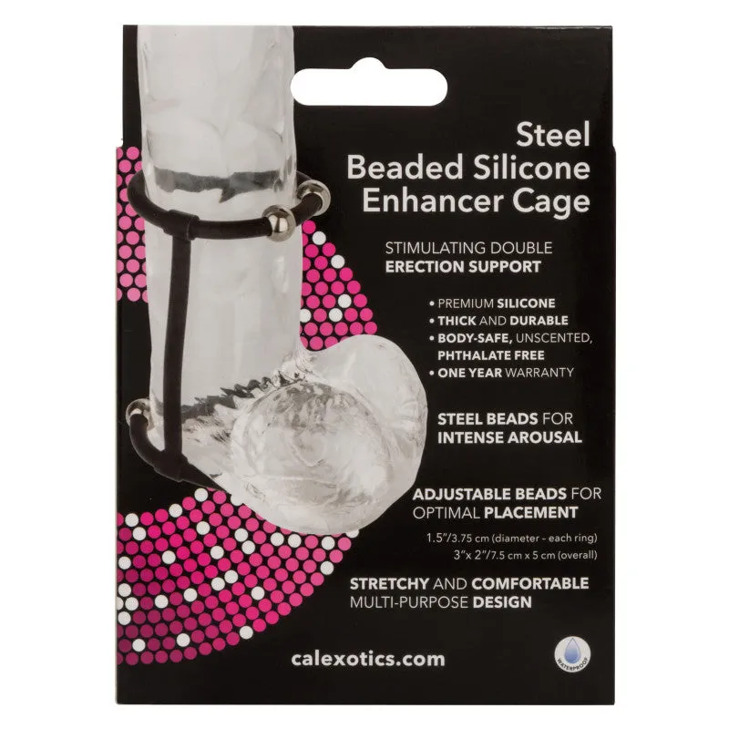 Steel Beaded Silicone  Cage