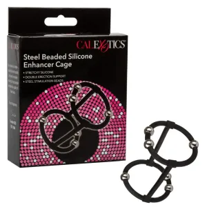 Steel Beaded Silicone  Cage