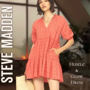 STEVE MADDEN BB DAKOTA Hustle &amp; Glow Minidress