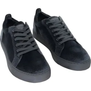 Steve Madden Yali Velvet Low-Top Grey Sneakers for Men Size 11