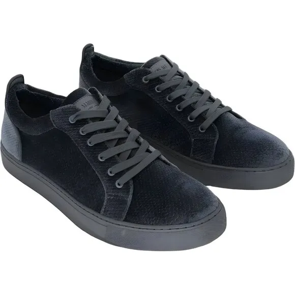 Steve Madden Yali Velvet Low-Top Grey Sneakers for Men Size 11