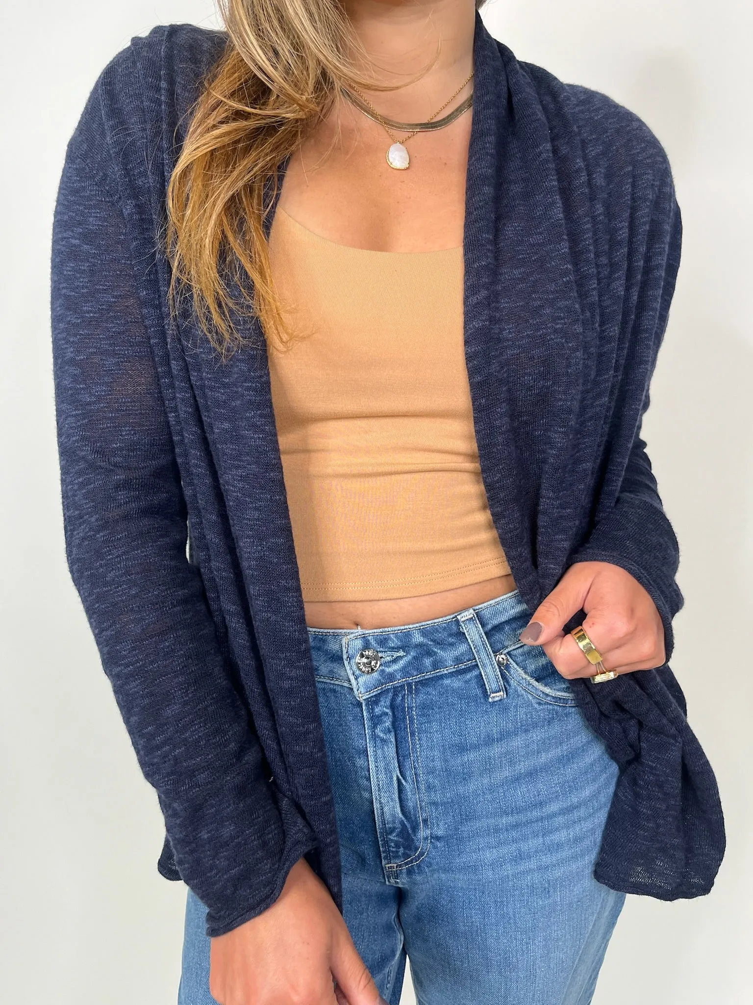 Stitch Drop Swell Sweater