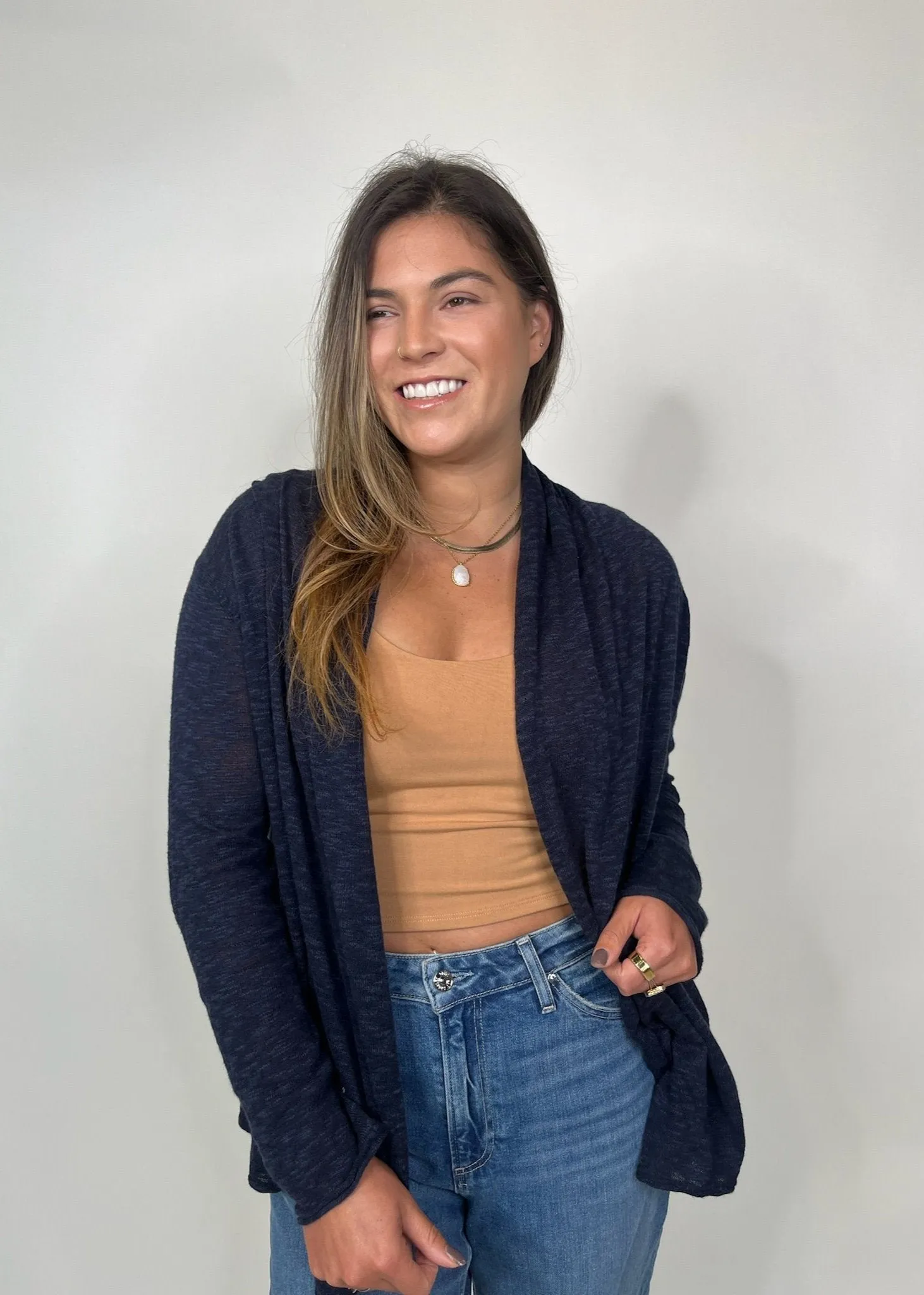 Stitch Drop Swell Sweater