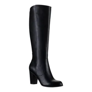 Style &amp; Co Women's Addyy Knee High Wide Calf Dress Boots Black Size 10